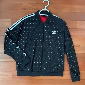 Adidas women’s track jacket size small